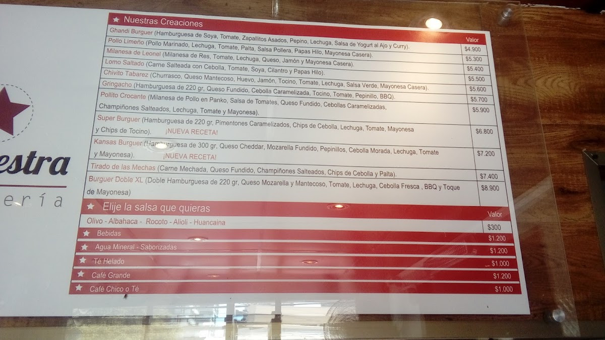 Menu La Maestra Sanguchería-2