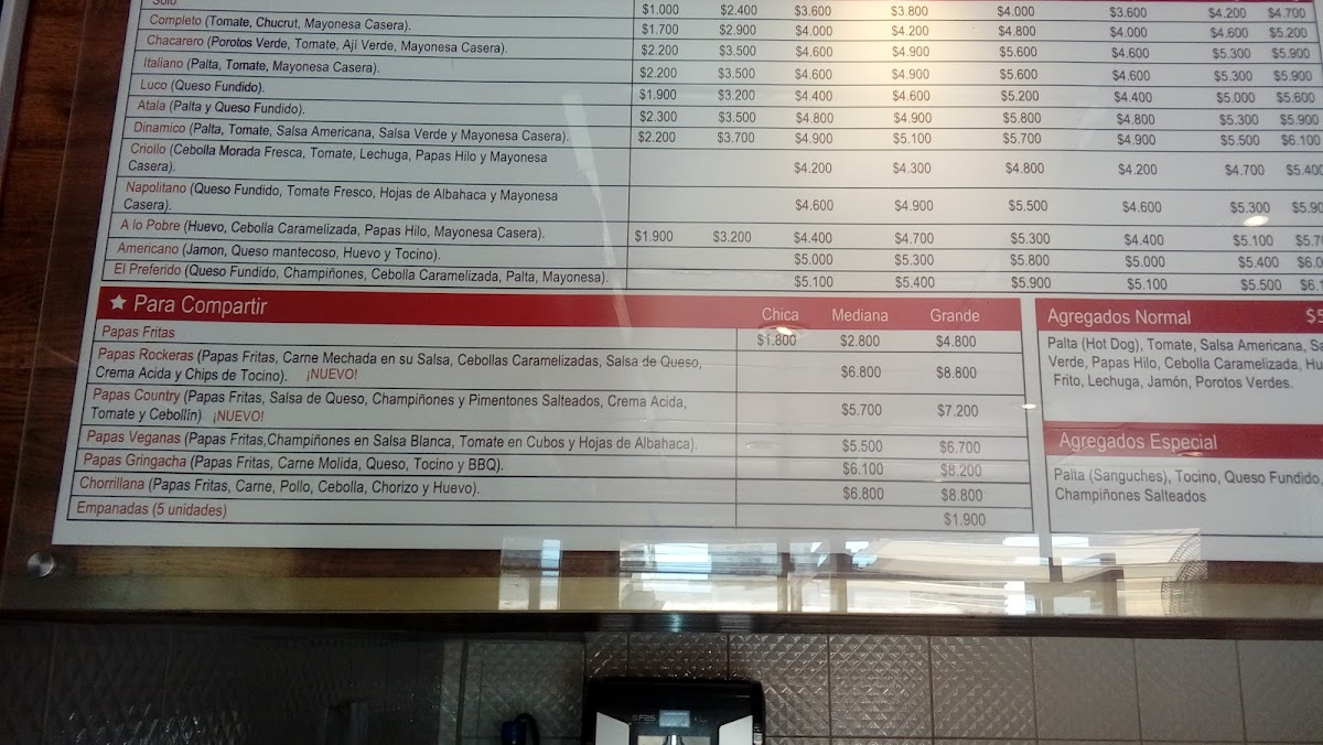 Menu La Maestra Sanguchería-4