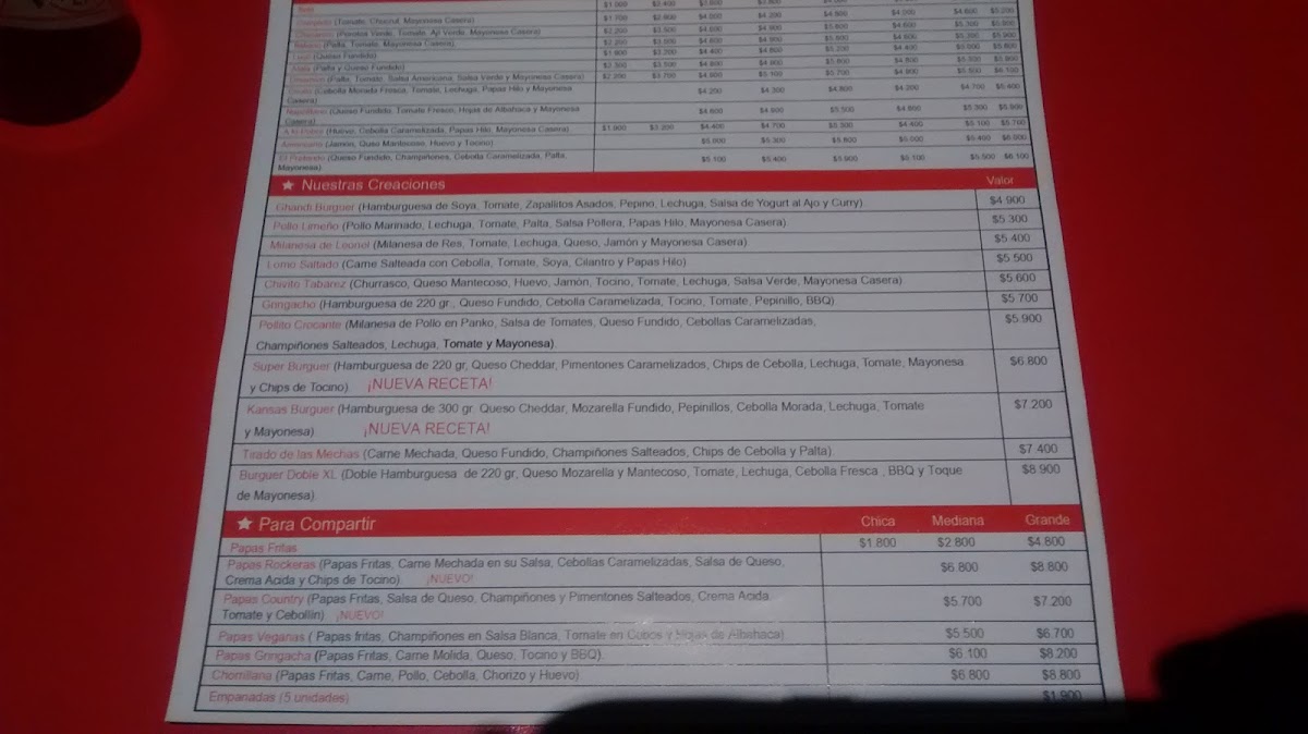 Menu La Maestra Sanguchería-8